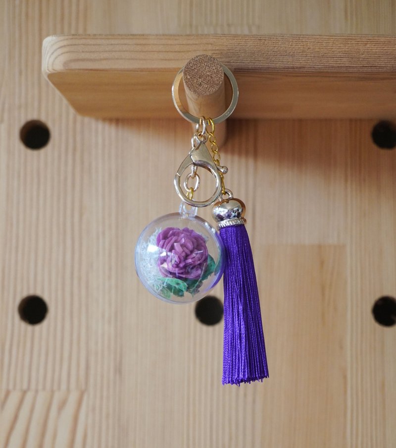 花球鑰匙圈 - 鑰匙圈/鑰匙包 - 其他材質 