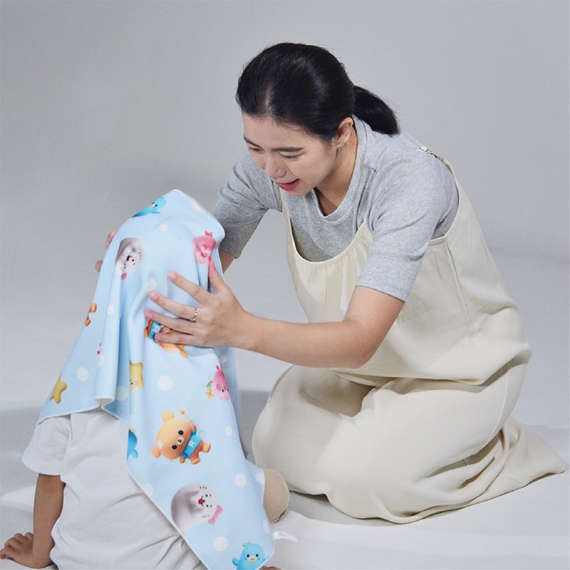 公益募集【呼呼小宇宙自黏擦髮巾】好好棉 x 現代婦女基金會 - 毛巾/浴巾 - 聚酯纖維 