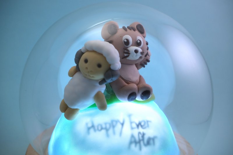 獨一無二客製化星球物語燈,一份永久的結婚禮物,給你最關心的人 - 燈具/燈飾 - 黏土 