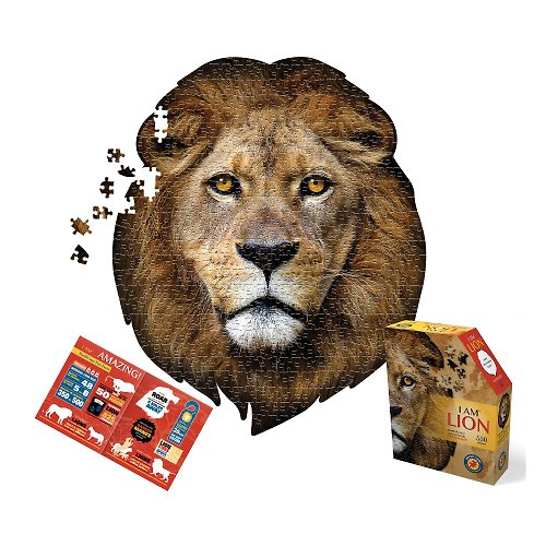 MADD CAPP I AM 動物拼圖,我是獅子, 550系列 | 驚嘆大尺寸、難度等同1000片