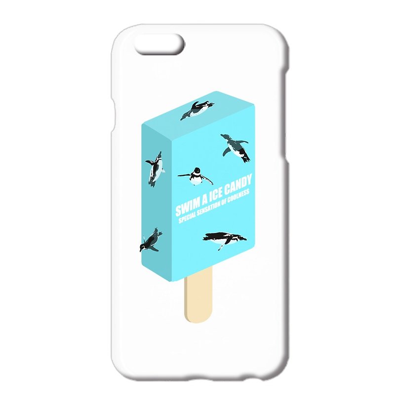 iPhone ケース / Swim a Ice Candy - スマホケース - プラスチック ホワイト
