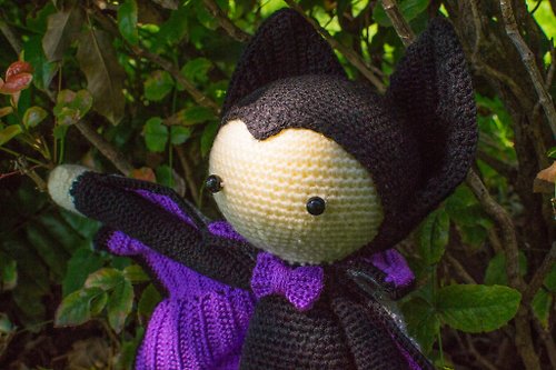 Maglia Tesori Crochet vampire lalylala, Bat doll lalylala, Amigurumi vampire toy