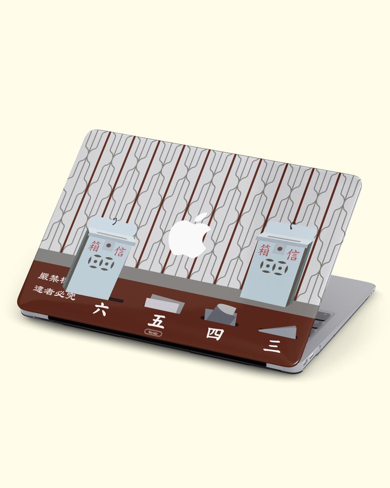 【懷舊鐵閘】Macbook Case (附送配件) - 平板/電腦保護殼/保護貼 - 塑膠 