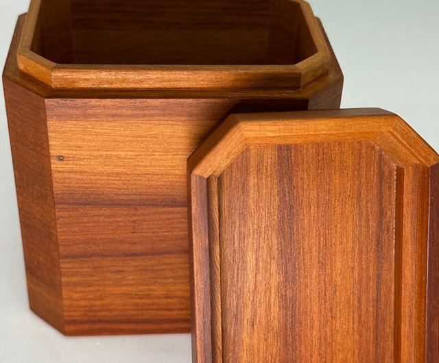 独立木製八角木箱 - ショップ woodbreathing その他の家具 - Pinkoi