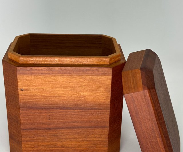 独立木製八角木箱 - ショップ woodbreathing その他の家具 - Pinkoi
