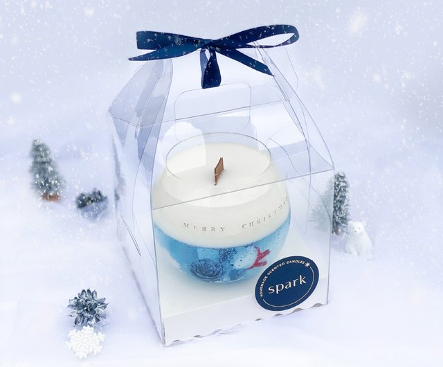 Winter Fireplace Bear Candle Scented Candle Combination Christmas Exchange  Gift - Shop Fuzuki Candle Studio Candles & Candle Holders - Pinkoi