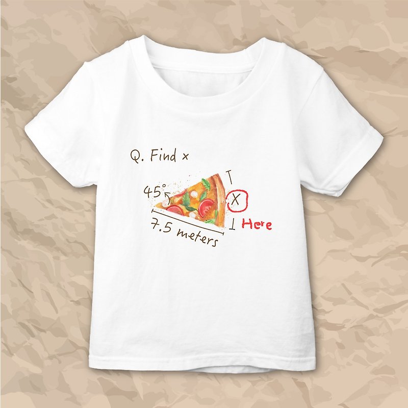 FInd X T-shirt for kids - เสื้อยืด - ผ้าฝ้าย/ผ้าลินิน ขาว