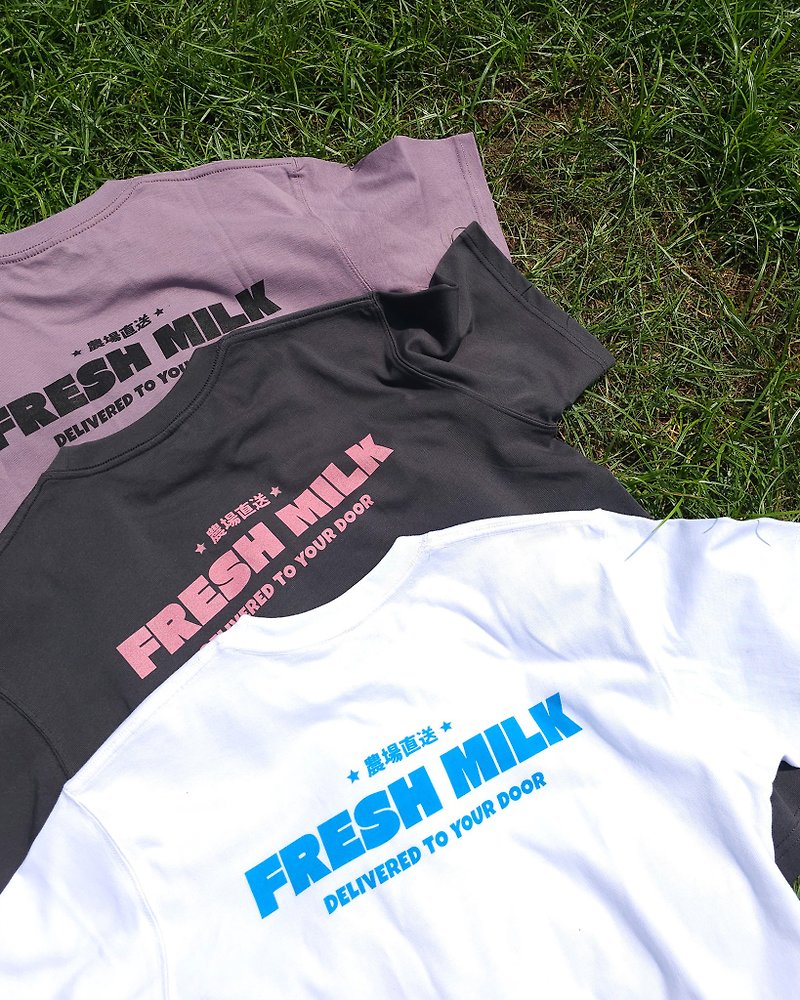 Farm Direct Fresh Milk T-Shirt - Women's T-Shirts - Cotton & Hemp White