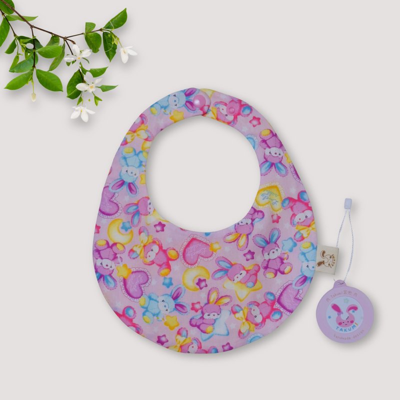 Double-sided bib and egg bag - Bibs - Cotton & Hemp Multicolor