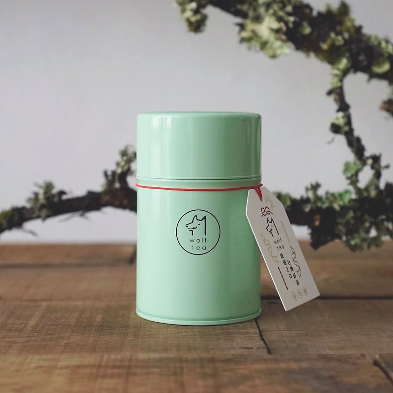 【琅茶】豆香碧綠 / 琅彩茶筒 (ミント) - お茶 - 食材 