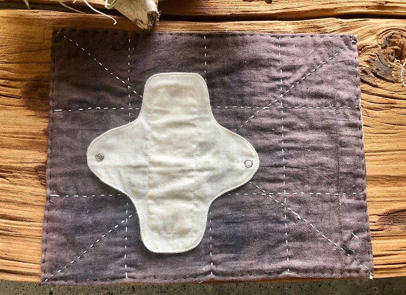Cloth Sanitary PadOrganic Organic Cotton Series Thick Cloth Pads - ของใช้ส่วนตัวผู้หญิง - ผ้าฝ้าย/ผ้าลินิน ขาว
