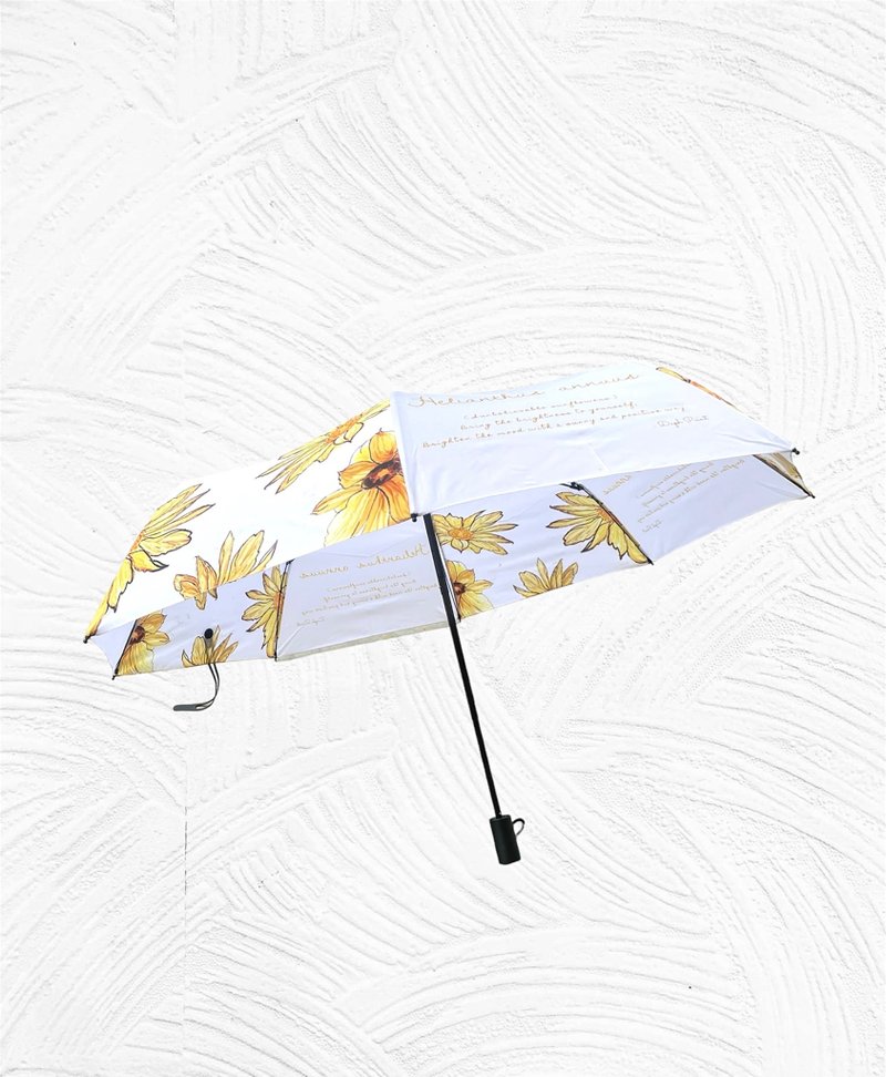 Originally designed - Three-fold manual umbrella - อื่นๆ - วัสดุกันนำ้ สีเหลือง