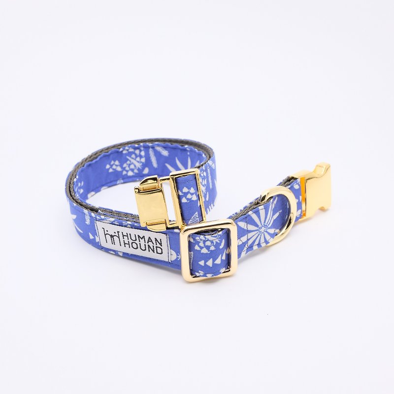 BLUE HAWAII COLLAR - Collars & Leashes - Paper Blue