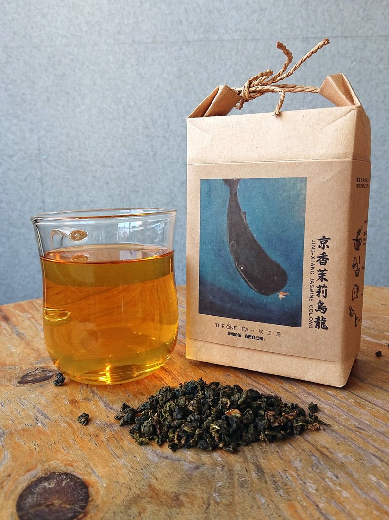 京香茉莉烏龍150g - 茶葉/茶包/水果茶 - 新鮮食材 咖啡色