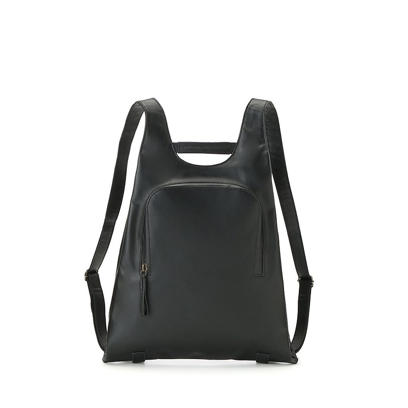 Minimatou Backpack M (Water Repellent) - Charcoal Black - Shop ...