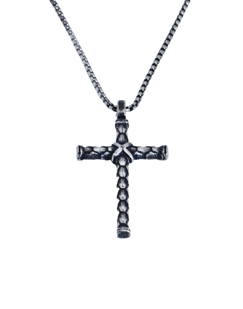 316 Medical steel  | Stylish Biker Cross Stainless Steel Necklace - Necklaces - Stainless Steel 