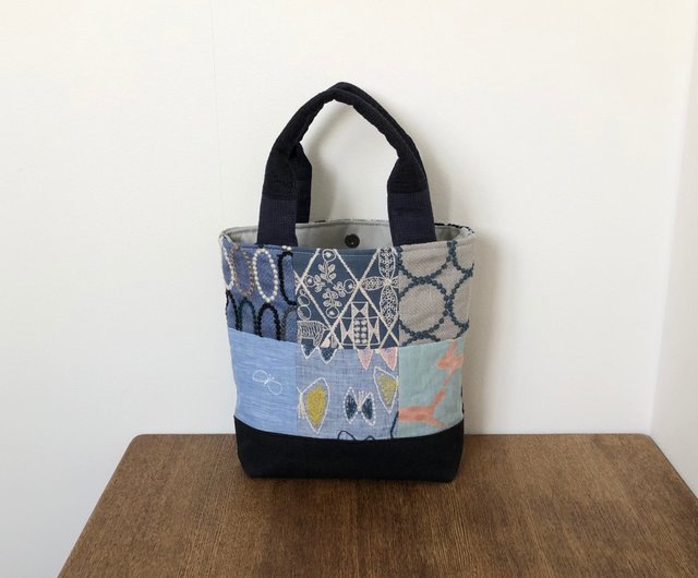 パッチワークトートバッグ ミナペルホネンファブリック - ショップ