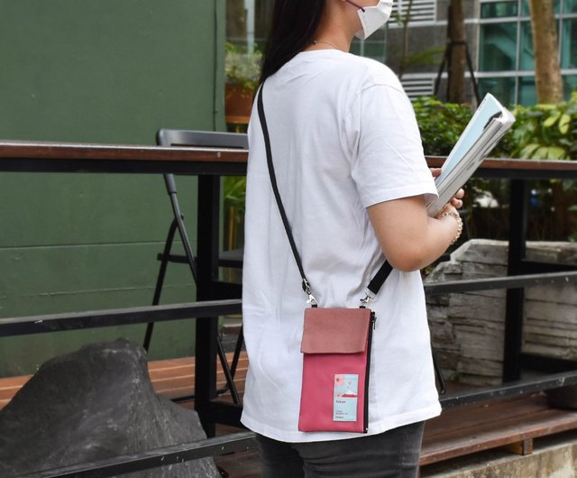 City Crossbody Sling Bag Pink