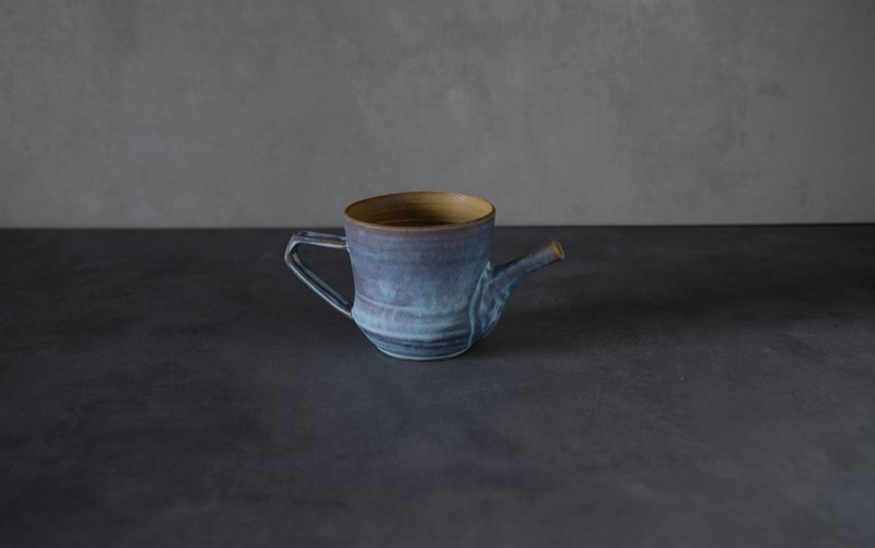 縹_悠哉壺 - 茶壺/茶杯/茶具 - 瓷 藍色