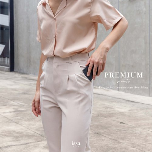 Issa Apparel Premium Pants 奶油色