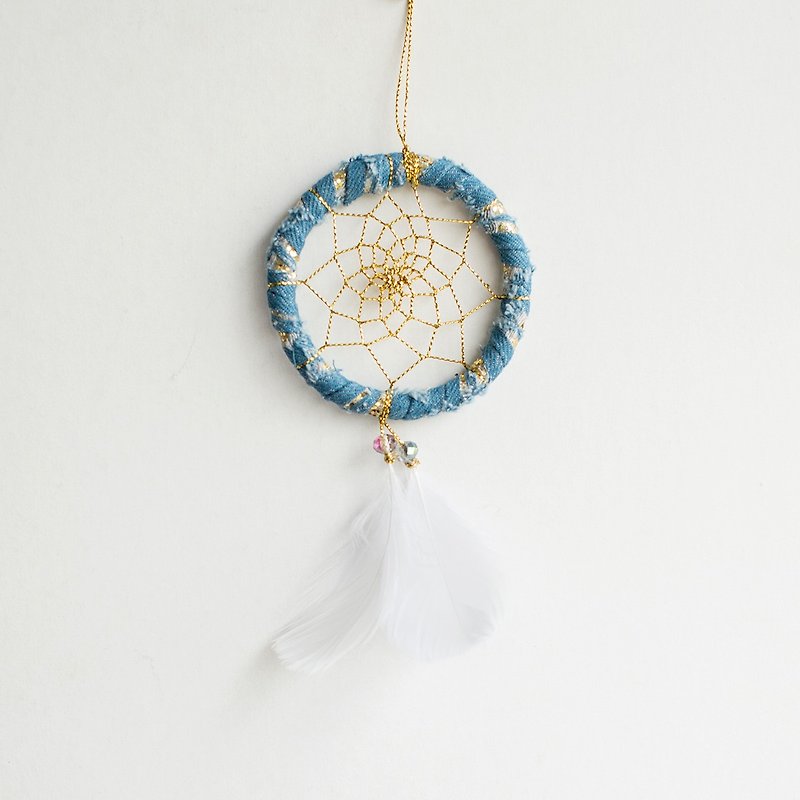Tanning bright golden small fresh (Danning style series)-Dream Catcher 8cm-Exchange gifts - Other - Other Materials 