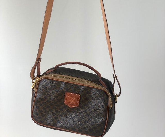 日本直送 名牌中古包 】CELINE セリーヌ マカダム 2way ショルダー