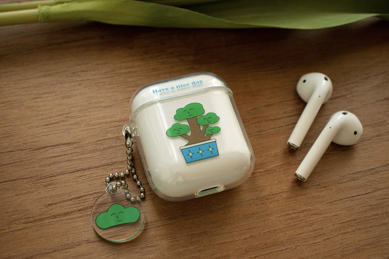 小黑松 | AirPods/ AirPods Pro 保護套 - AirPods/耳機保護套 - 塑膠 透明