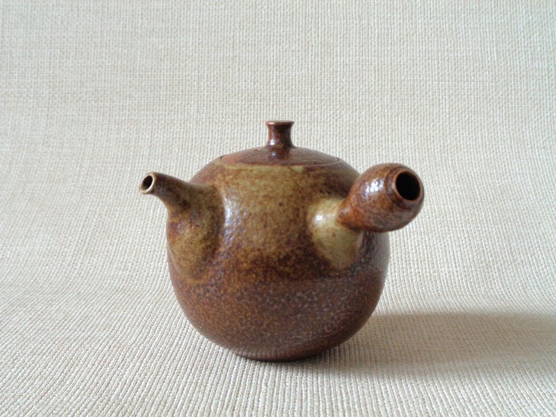 急須 窯変 - 茶壺/茶杯/茶具 - 陶 咖啡色