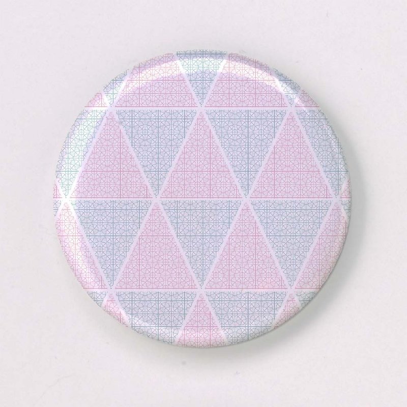 | Floor Tile Pattern Series | Badge / A total of 3 styles - เข็มกลัด/พิน - พลาสติก หลากหลายสี