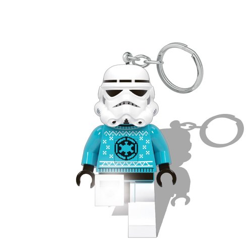 LEGO樂高LED燈系列／文具系列 LEGO 樂高星際大戰 帝國風暴兵鑰匙圈燈(醜毛衣版)