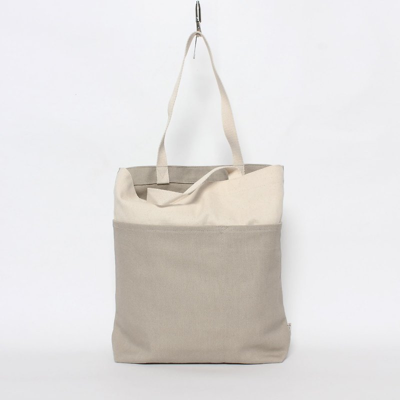 Five-bag canvas bag is especially easy to use - khaki brown - Messenger Bags & Sling Bags - Cotton & Hemp Khaki