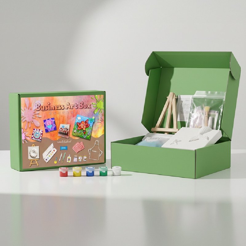 Loveleeness Business Art Box-花園系列 - 其他 - 其他材質 綠色