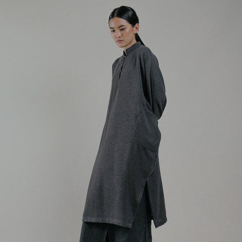 THE ROBE (GREY) - One Piece Dresses - Other Materials Gray
