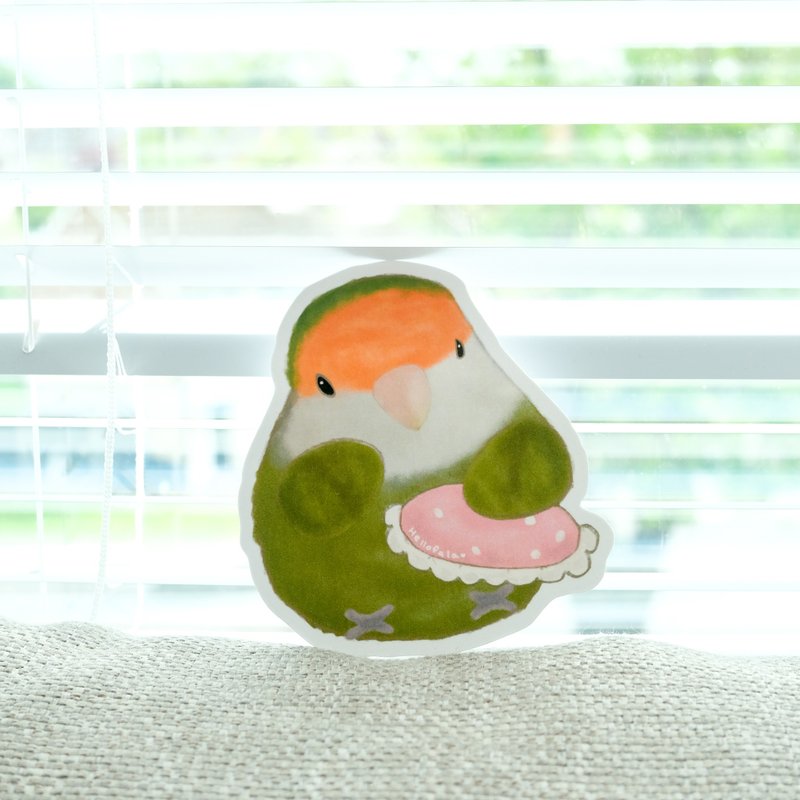 Lovebird big sticker waterproof sticker luggage sticker free shipping - Stickers - Paper 