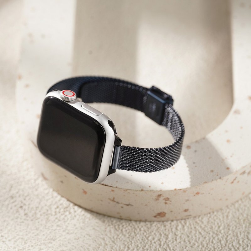 Apple watch - 316L不銹鋼米蘭(縮腰)蘋果錶帶 錶帶 - 錶帶 - 不鏽鋼 咖啡色