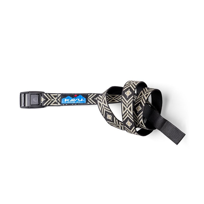 【KAVU】Burly Belt 休閒皮帶 月光陰影 #914 - 皮帶/腰帶 - 其他人造纖維 多色