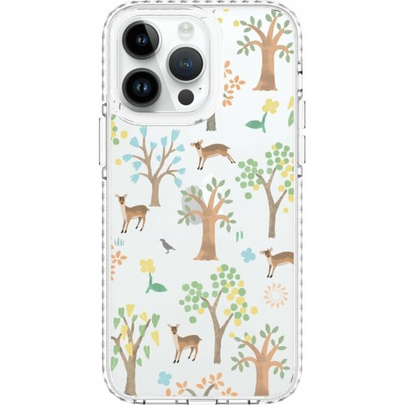 inBlooom x The Hood Golden Case Formosan Muntjac in Mountains/Sunny Day - เคส/ซองมือถือ - วัสดุอื่นๆ สีใส