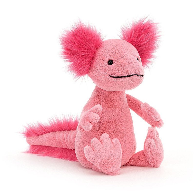 Jellycat Alice Axolotl - Stuffed Dolls & Figurines - Polyester Pink