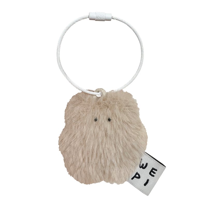 Micro kong key ring (5X5cm) /handmade fur mini doll present charm miniature - ตุ๊กตา - วัสดุอื่นๆ 