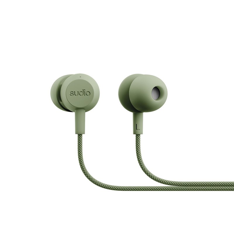 Sudio V3 Type-C有線耳機 - 橄欖綠【新品現貨】 - 耳機/藍牙耳機 - 其他材質 黑色