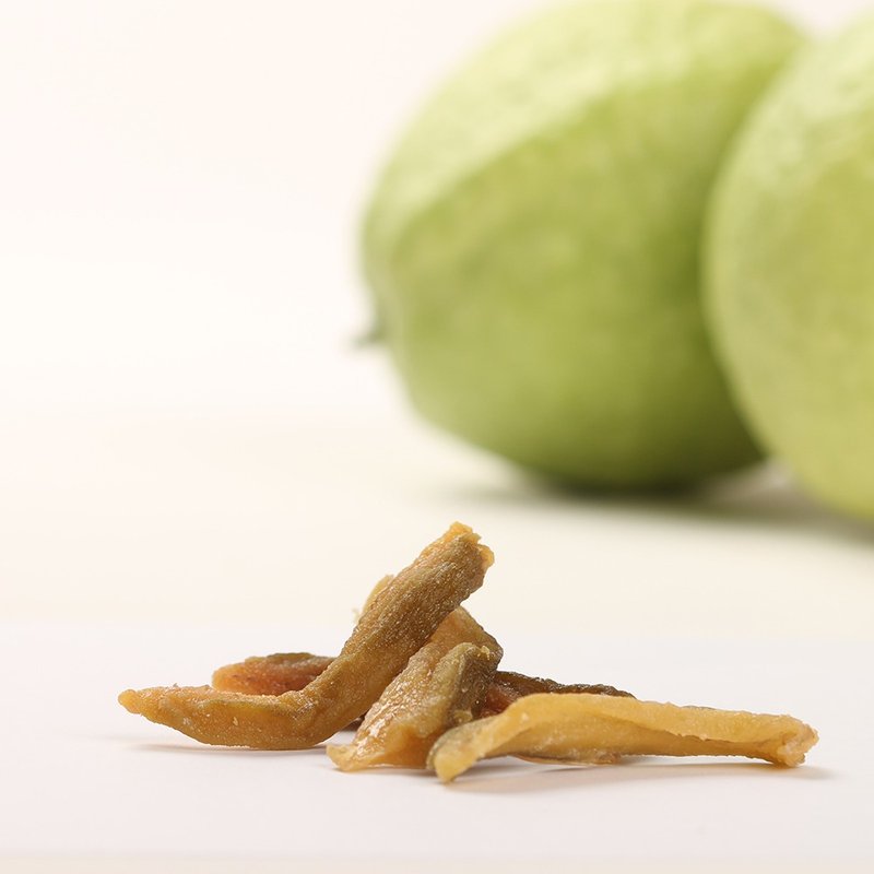 Dried Guava (Light Sugar) - ผลไม้อบแห้ง - อาหารสด สีเขียว