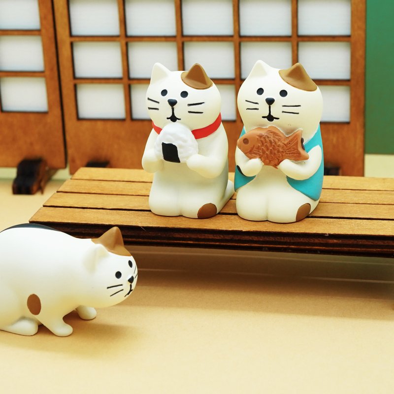 日本Decole Concombre - 溫暖的家系列 - 擺飾/家飾品 - 樹脂 白色