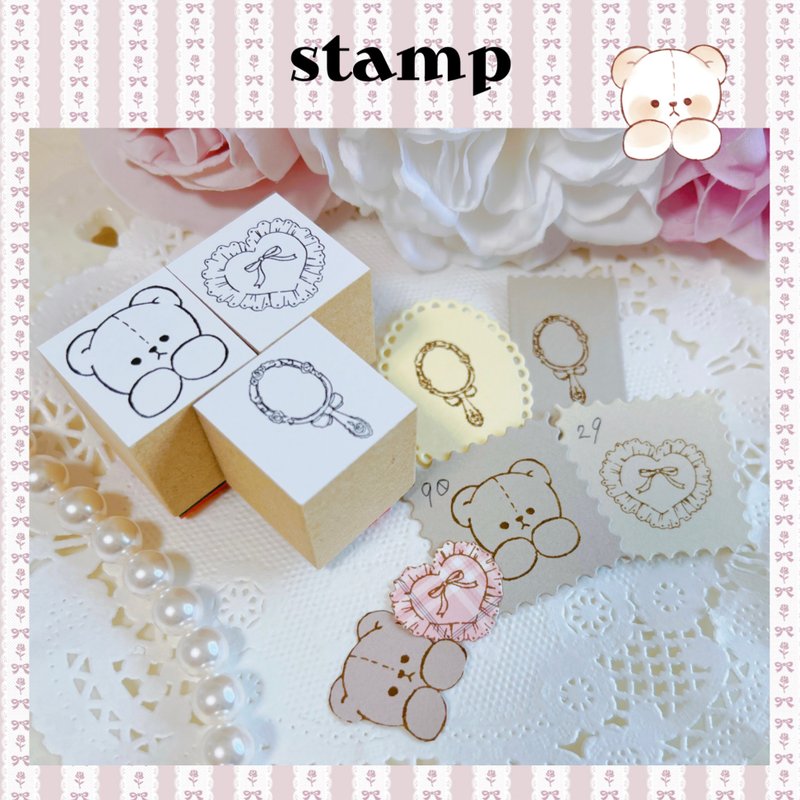 stamp - ตราปั๊ม/สแตมป์/หมึก - ไม้ 