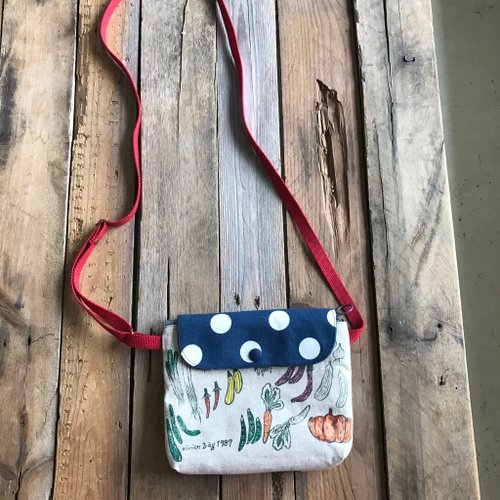 vivian bag1987 蔬菜絹印包/斜揹包