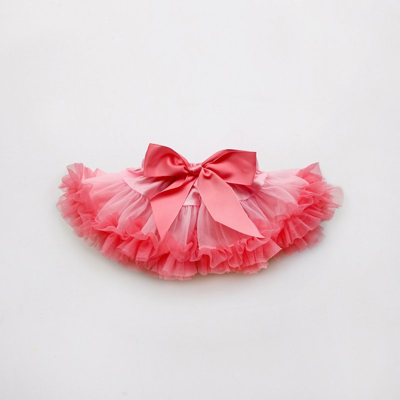 Dorothy系列娃娃澎裙-繽紛莓果 - 童裝裙 - 聚酯纖維 粉紅色