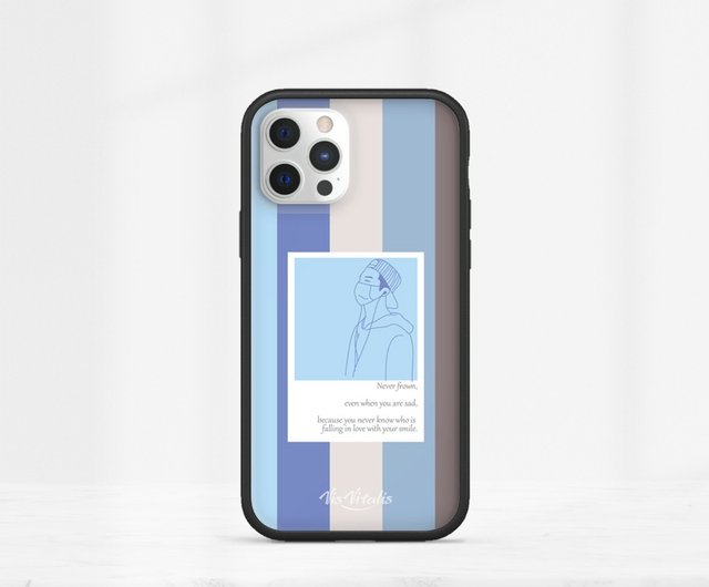 藍灰調男孩手機殼 犀牛盾訂製 Iphone 設計館vis Vitalis 手機殼 手機套 Pinkoi
