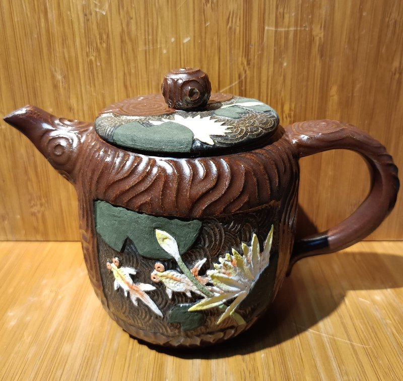 手工製作-花壺系列-悠遊 - 茶壺/茶杯/茶具 - 陶 