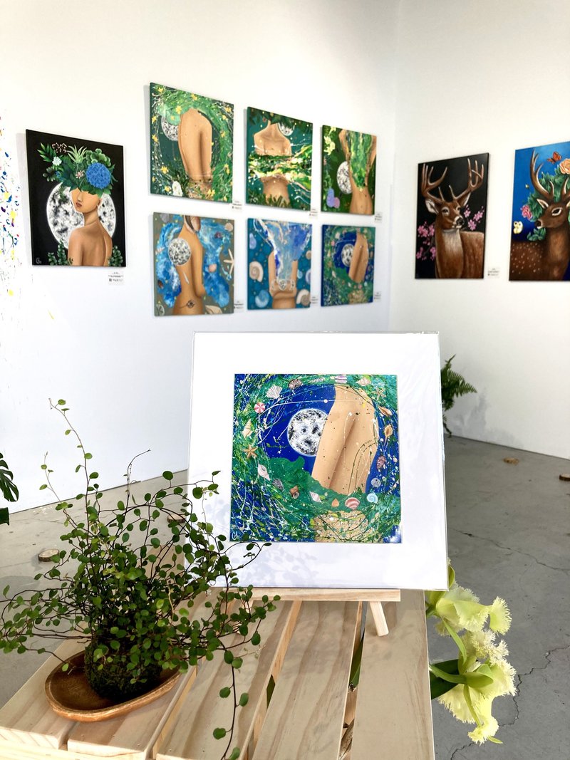 海洋圓舞曲 l 藝術微噴 l 限量版畫 Giclée Art Prints - 海報/掛畫/掛布 - 紙 多色