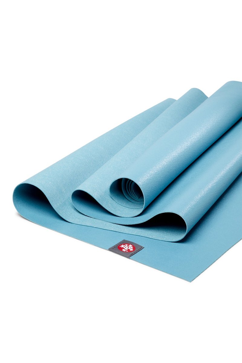 Manduka eKO SuperLite 1.5mm yoga mat-Aqua - Yoga Mats - Rubber Blue