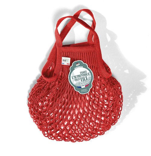 FILT法國經典編織袋 法國Filt經典手工編織袋-磚紅 Rouge